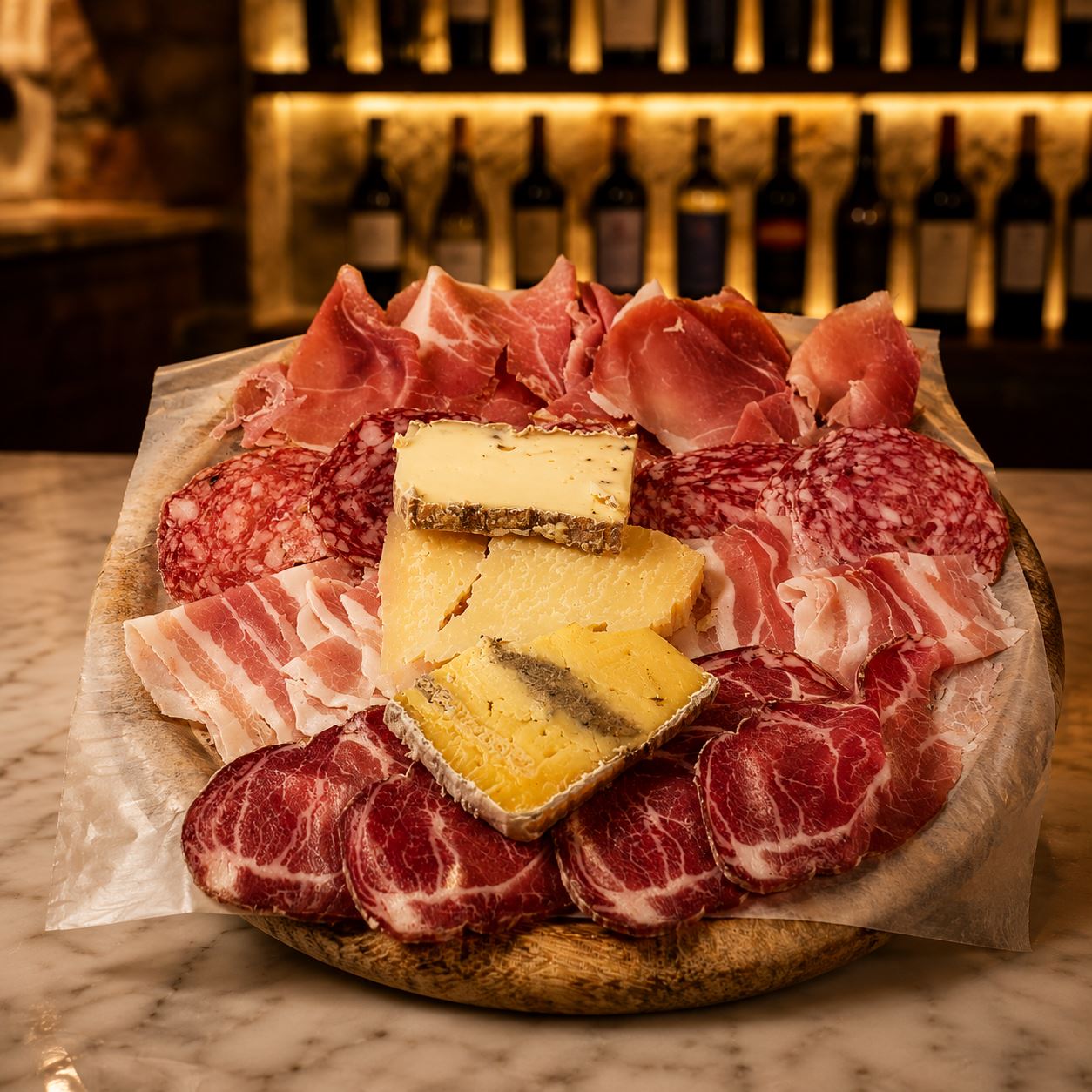 ANTIPASTO DI TERRA CON FORMAGGI